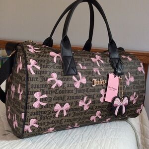 Juicy Couture pink Bow bag🎀